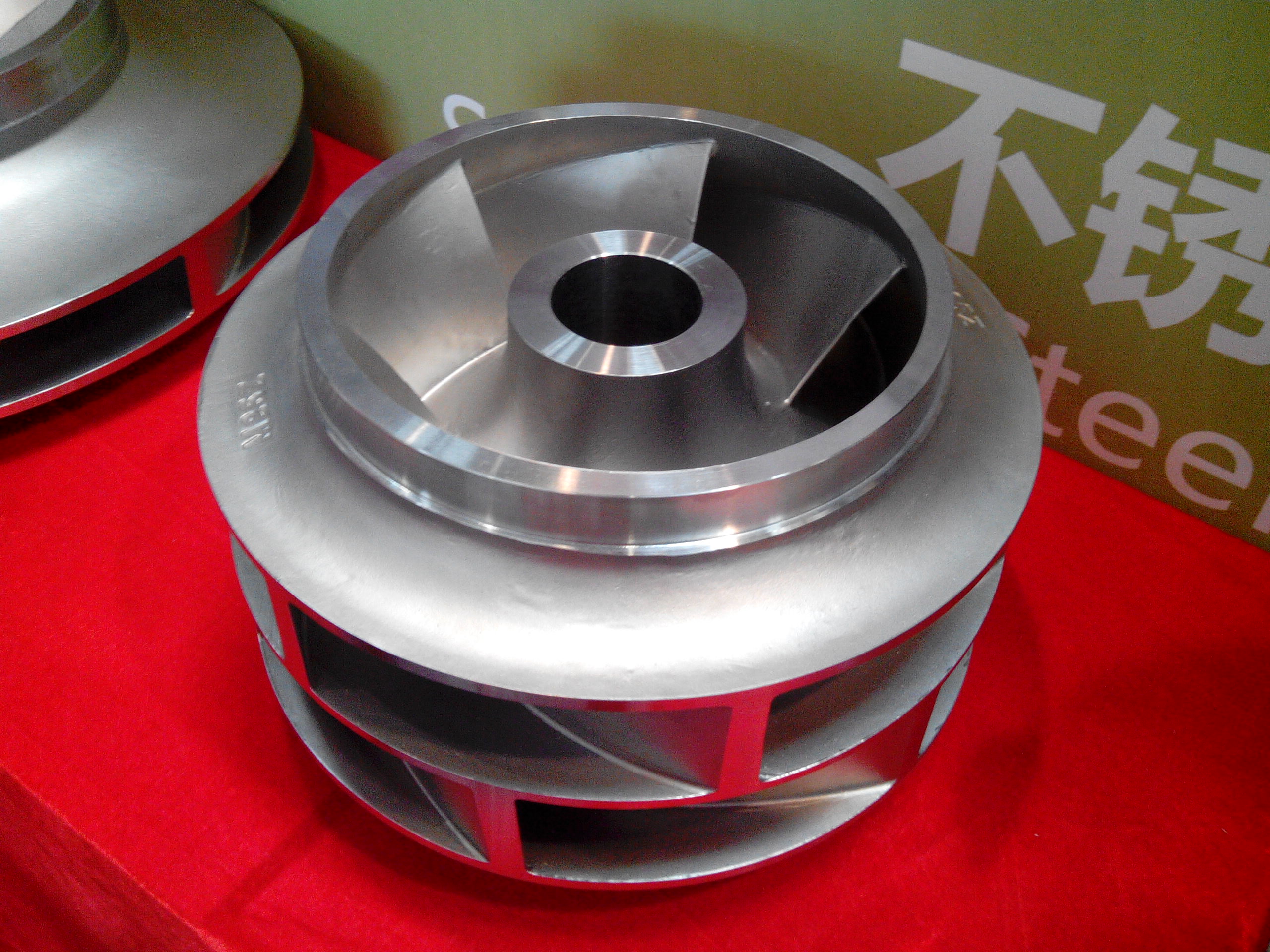 Stainless steel impeller castings